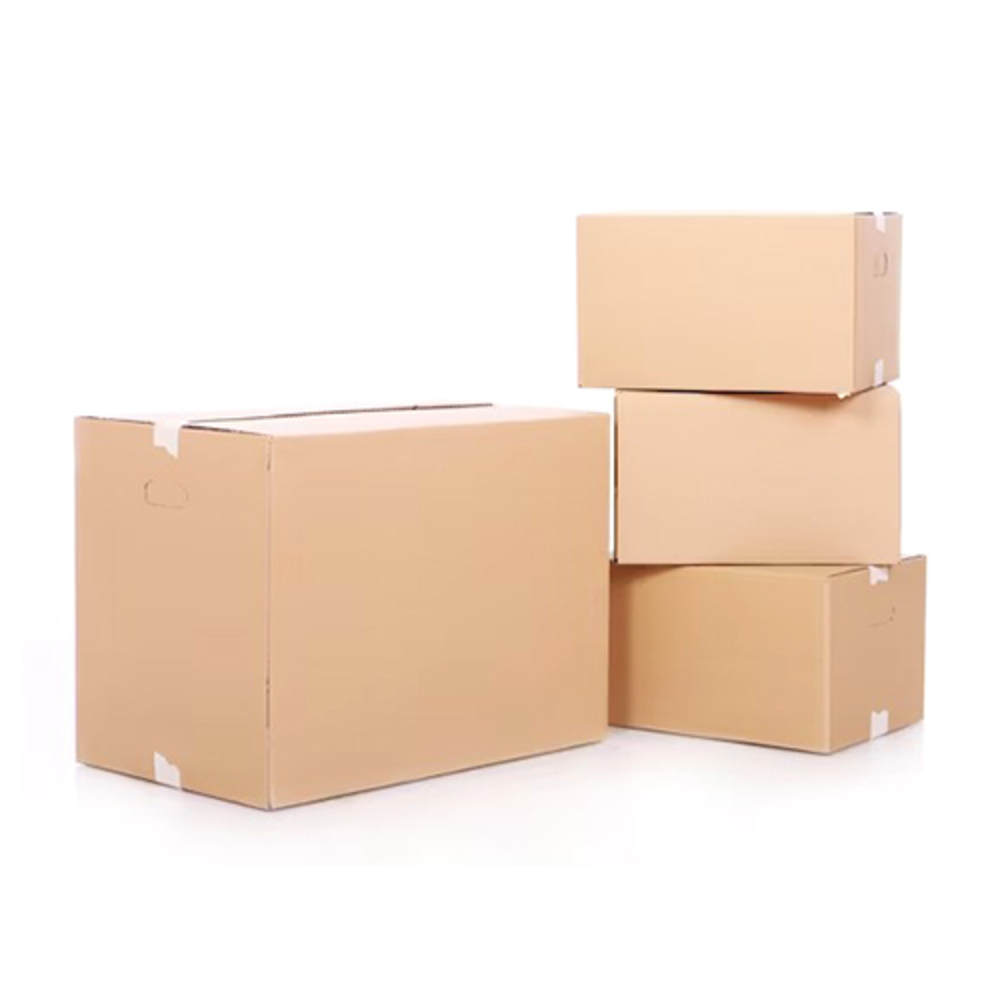 Brown Corrugated Packaging Box - Finish: Polished