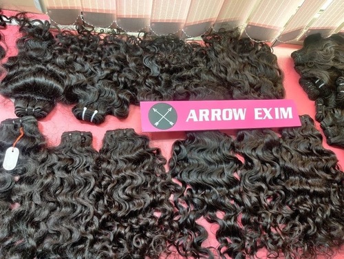 Weaving Natural Raw 100% Indian Virgin Wefted Remy Human Hair Bundle