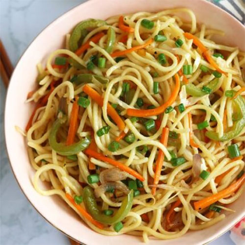 Veg Hakka Noodles