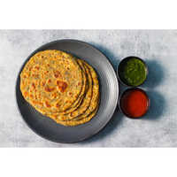 Methi Paratha - 100 Grams Frozen, Round Baked Paratha With 4 Months Shelf Life | Perfect For Quick Meals, Easy To Prepare