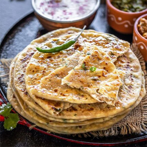 Paneer Paratha Processing Type: Baked