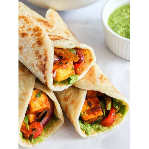 Paneer Kathi Roll Processing Type: Baked