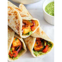 Frozen Paneer Kathi Roll - Baked & Convenient | Frozen Food Delight, Flavorful Paneer Filling, 4-month Shelf Life