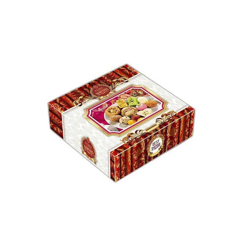 Printed Laddu Packaging Box