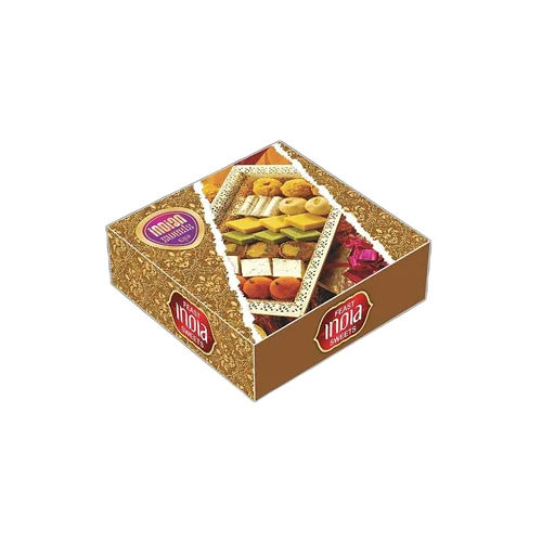 Matte Lamination Customized Print Laddu Box