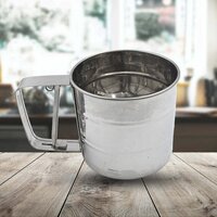 FLOUR SIFTER STAINLESS STEEL SHAKER (7021)