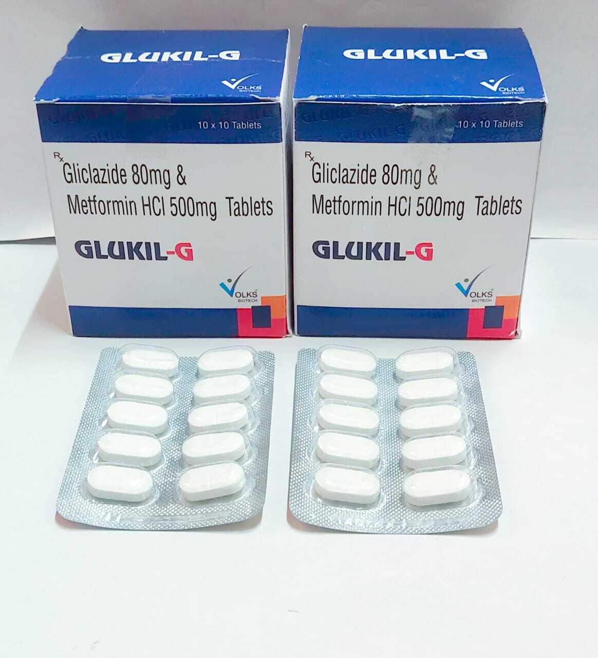 GLICLAZIDE 80 MG METFORMIN 500 MG