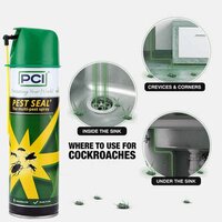 PCI AEROSOL 320 ML SPRAY FOR ALL FLYING AND CRAWLING INSECTS (0270)