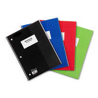 Spiral Notebook - High-Quality Copy Paper, Customized Size, Modern Rectangular Design - Ideal for Students and Professionals