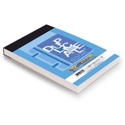 Duplicate Book No.00 Plastic Title (18.5X11 cms)