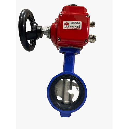MOTORISED BUTTERFLY VALVE