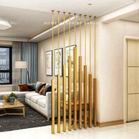 Partition Panel Grey/Gold