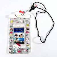 WATERPROOF POUCH ZIP LOCK MOBILE COVER UNDER WATER MOBILE CASE FOR ALL TYPE MOBILE PHONES (6387)