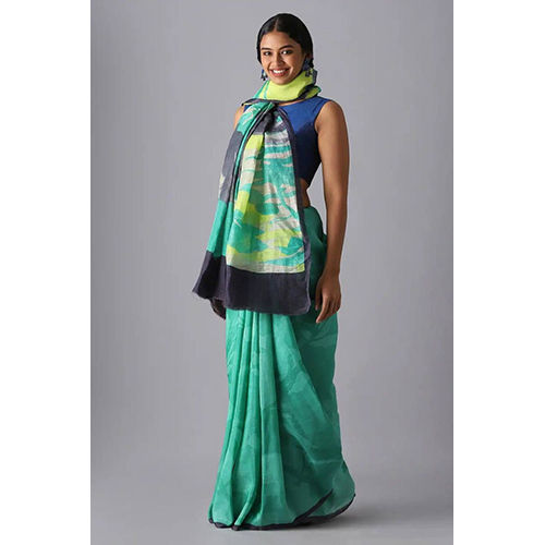 Ladies Cotton Linen Sarees