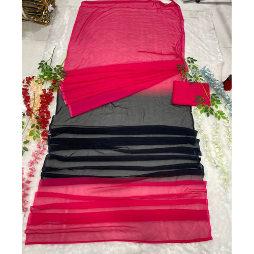 Ladies Digital Printed Georgette Sarees