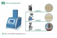 Hot melt gluing systems machine