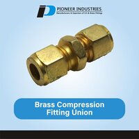 Brass Compression Fitting Union