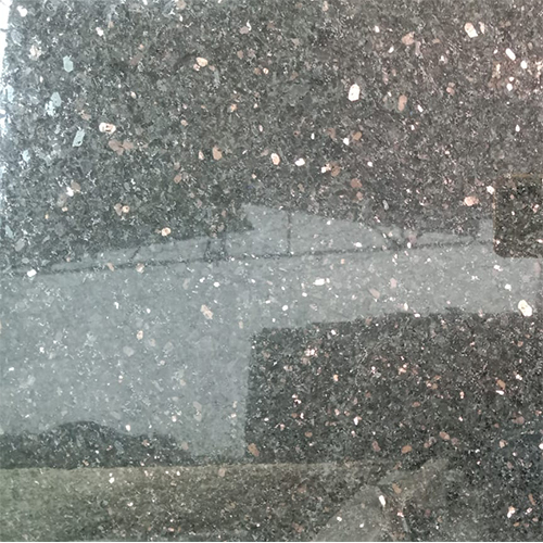 Black Galaxy Gold Granite Slab