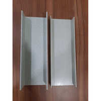 Structural Profiles Manufacturer - Fiber C-profile 300x50x4mm | Industrial Application, Gray Surface Finish, Exterior Use