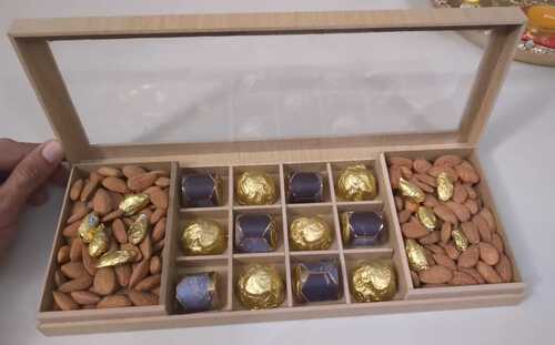 Dry Fruits And Chocolate Tray