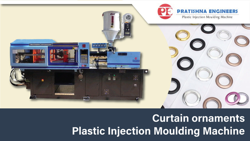 Plastic Curtain Ornaments Injection Moulding Machine