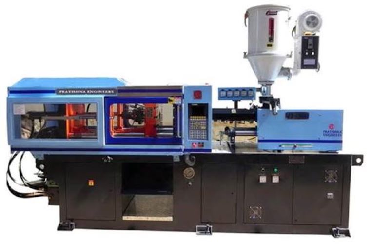 Black & Blue Plastic Drip Irrigation Parts Injection Moulding Machine