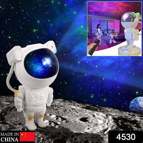 ROBOT SKY SPACE STARS LIGHT ASTRONAUT GALAXY PROJECTOR NIGHT LAMP BEDROOM KIDS PROJECTOR (4530)