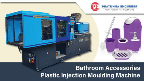 Multi Colour Plastic Bathroom Accessories Injection Moulding Machine