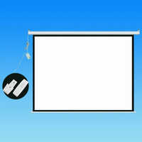 Motorized Projection Screen - Type: Digital Projector