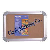 Cork Pinup Board - Wooden, Custom Size | Frameless Design, Ideal For Office, School, And College Use, Warranty Included