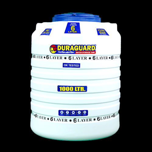 Duraguard 1000l 6 Layer Water Storage Tank - Color: As Per Availability