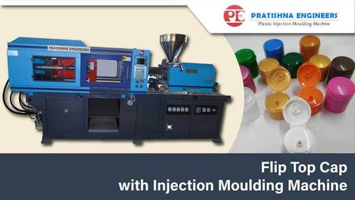 Flip Top Cap with Injection Moulding Machine