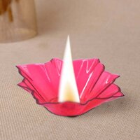 Plastic Candle Cup With Multi Shape Diwali Diya Cup (multicolor) 6004