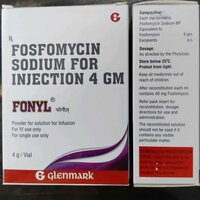 Fonyl 4gm Injection - Intravenous Antibiotic Treatment For Bacterial Infections | Effective For Urinary Tract, Pneumonia, Meningitis, And More