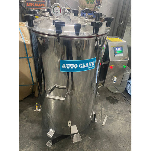 Stainless Steel Semi Automatic Vertical Autoclave