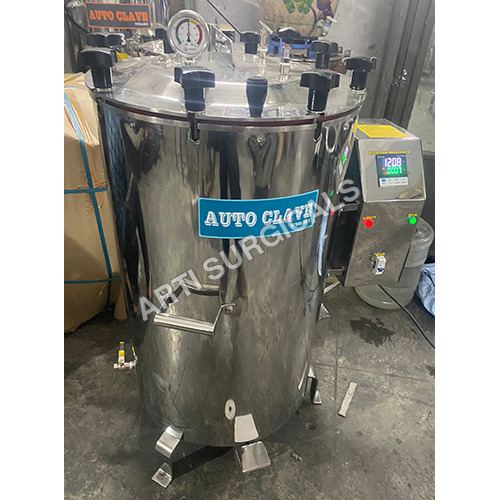 Stainless Steel Semi Automatic Vertical Autoclave