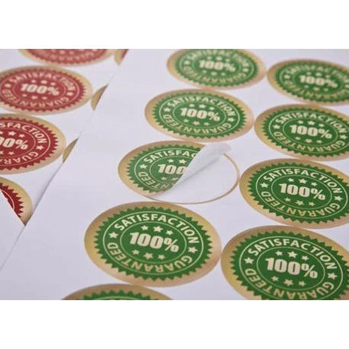 Printed Label Sticker