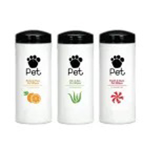 Customized Wet Wipes in Canister Pet Dogs Daily Grooming Cleaning Refresh  Wet Wipes in Tube