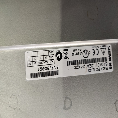 SIEMENS SIMATIC 6AG4011-2EA12-1XX0 PC IL 43 RACK