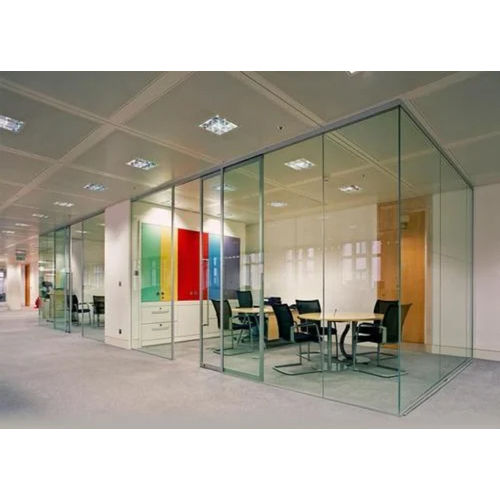 12mm Transparent Toughened Glass Partition