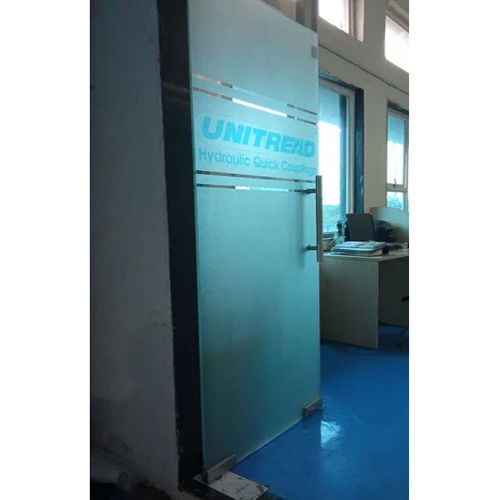 Frameless Toughened Glass Door