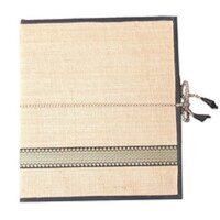 Jute Conference Folder Design: Modern