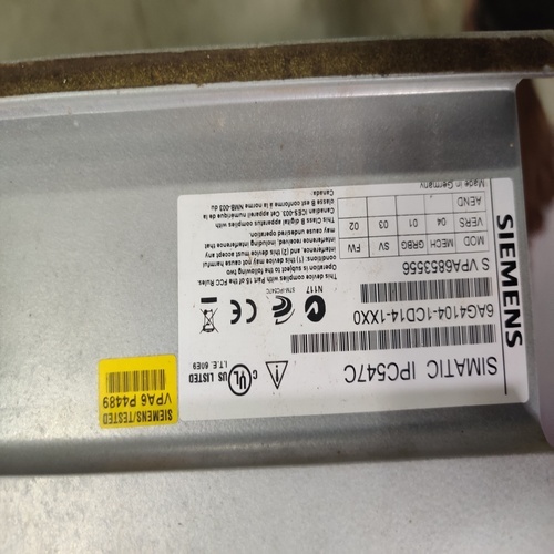 SIEMENS SIMATIC 6AG4104-1CD14-1XX0 IPC547C RACK