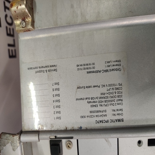 SIEMENS SIMATIC 6AG4104-1CD14-1XX0 IPC547C RACK