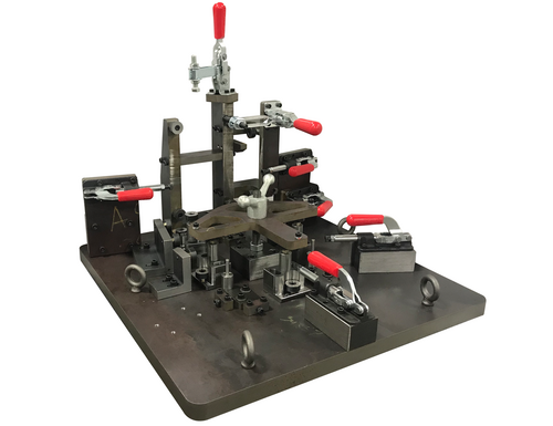 Manual Toggle Clamp Welding Fixtures