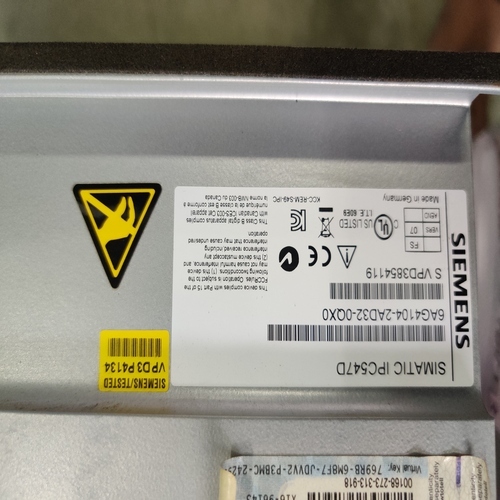 SIEMENS SIMATIC 6AG4104-2AD32-0QX0 IPC547D RACK