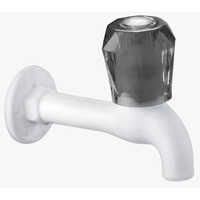 PVC Crystal Handle Long Body Tap