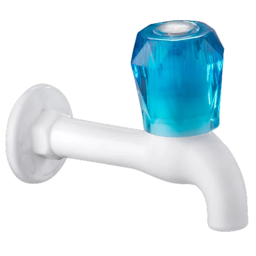 Plastic Long Body Bib Cock Tap