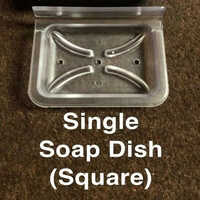 Single Square Soap Dish
