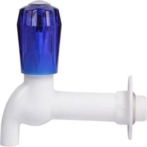 Crystal handle long body Bib Cock